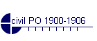 civil PO 1900-1906
