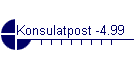 Konsulatpost -4.99